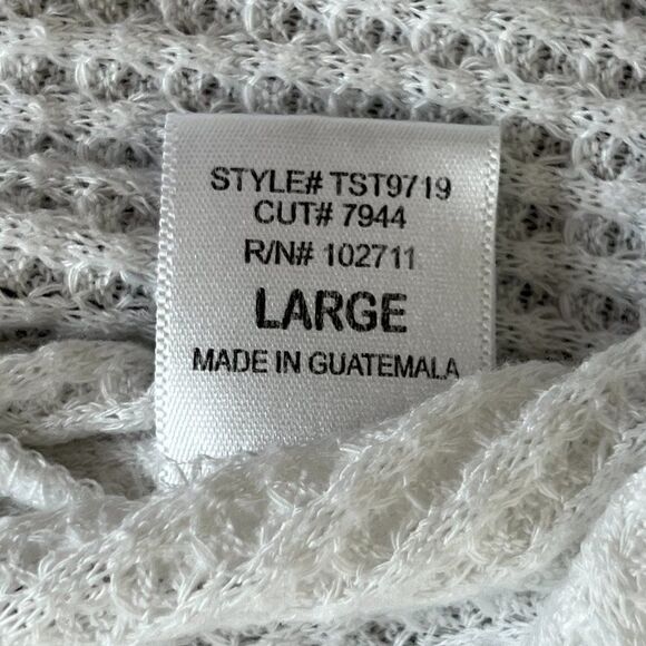 GIBSONLOOK Waffle knit Henley Top size Large - Picture 13 of 13